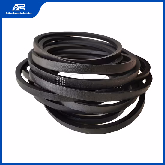 V-Belt White Rubber Multi Wedge Adjustable Banded Cogged V Belt