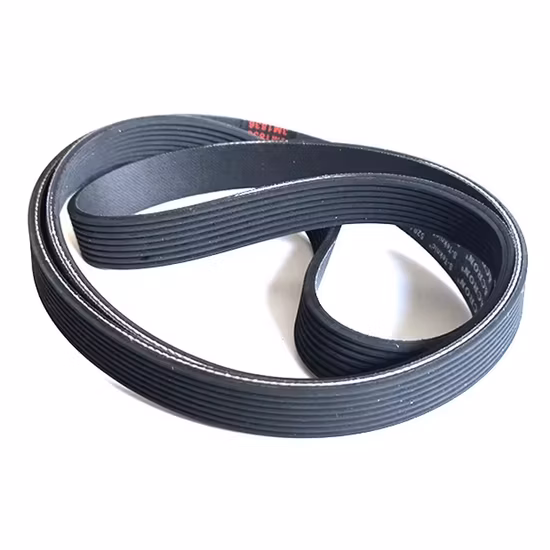 高い耐摩耗性のシームレスな伝達産業上塗を施してあるPU Pkのゴム製コンベヤーのタイミングVベルト